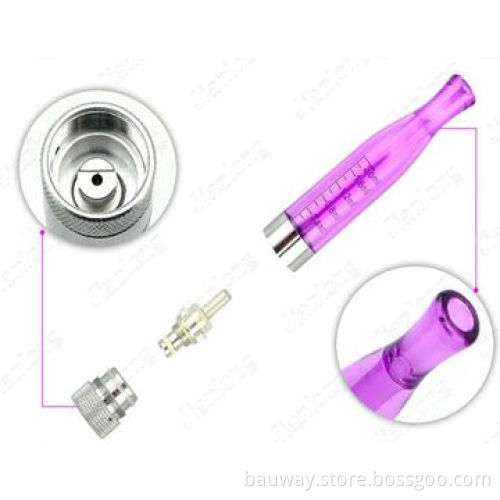 2014 Fashionable Cigarette with Cheap Price and Good Quality Bauway H2 Bottom Coil Clear Atomizer